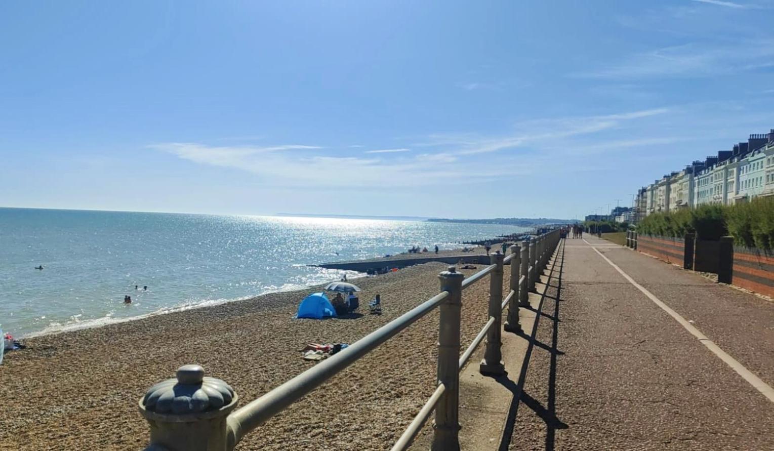 Stunning Seafront Flat,St Leonards Apartment Exterior photo
